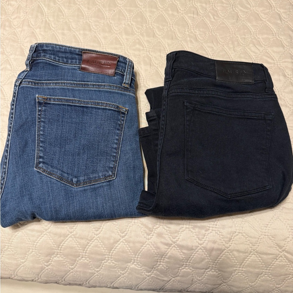 Ralph Lauren Womans Jeans in Blue and Black